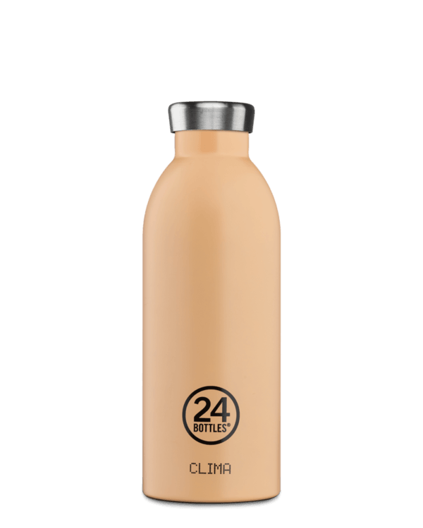 24bottles - Clima flaske, Peach orange - 500 ml.