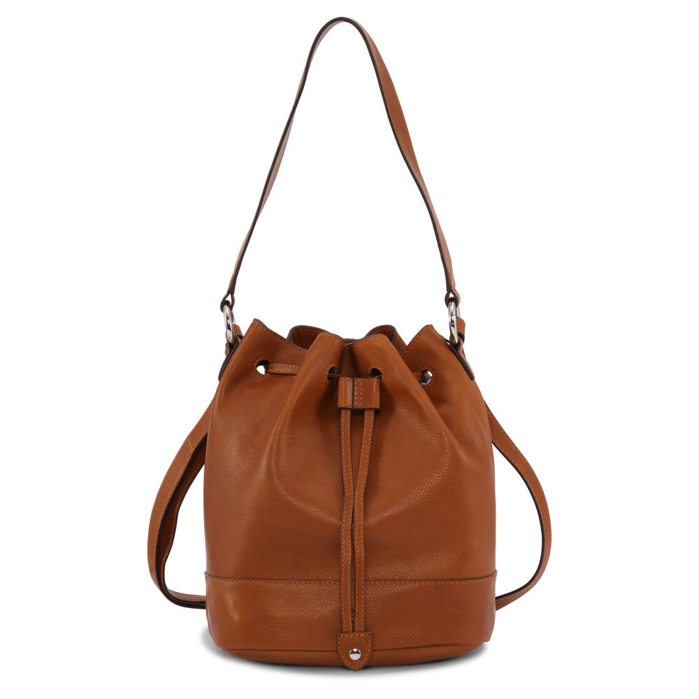 Adax - Portofino Laila bucket taske - brun