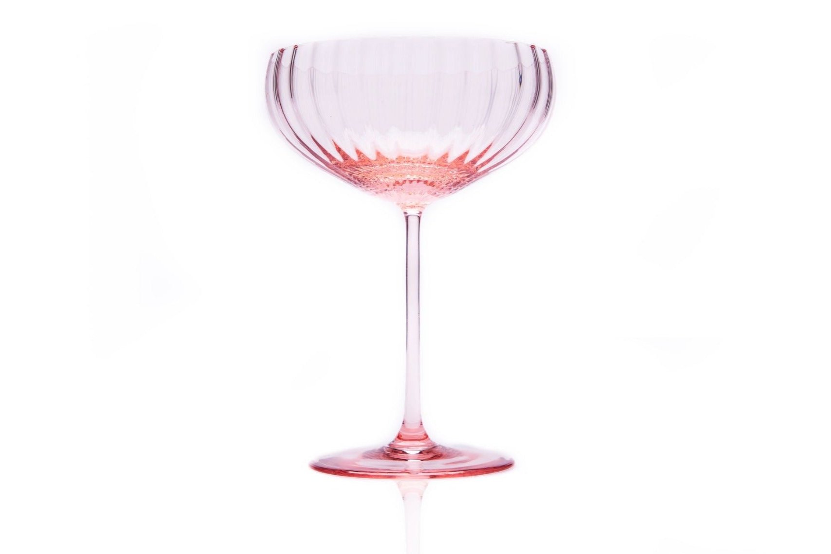 Anna Von Lipa - Lyon champagneglas - rosa