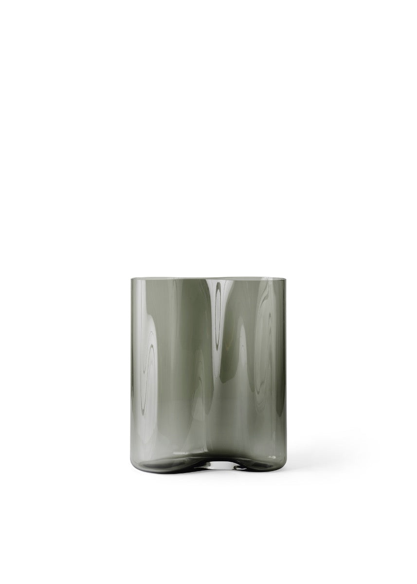 Audo Copenhagen - Aer vase, smoke - 33 cm.