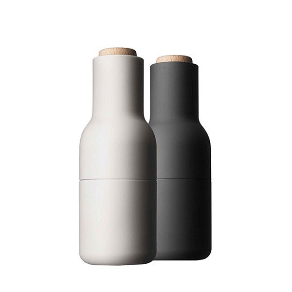 Audo Copenhagen - Bottle Grinder Kværn 2 stk. - small ash/carbon