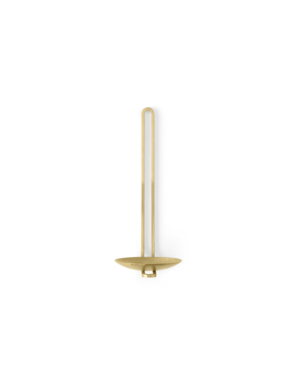 Audo Copenhagen - Clip væglysestage, Tealight Brass - H20 cm.