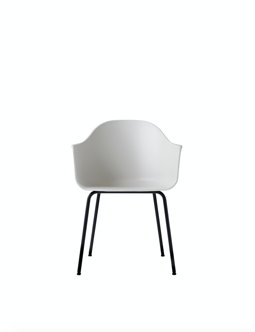 Audo Copenhagen - Harbour Chair - Light Grey/Black Steel