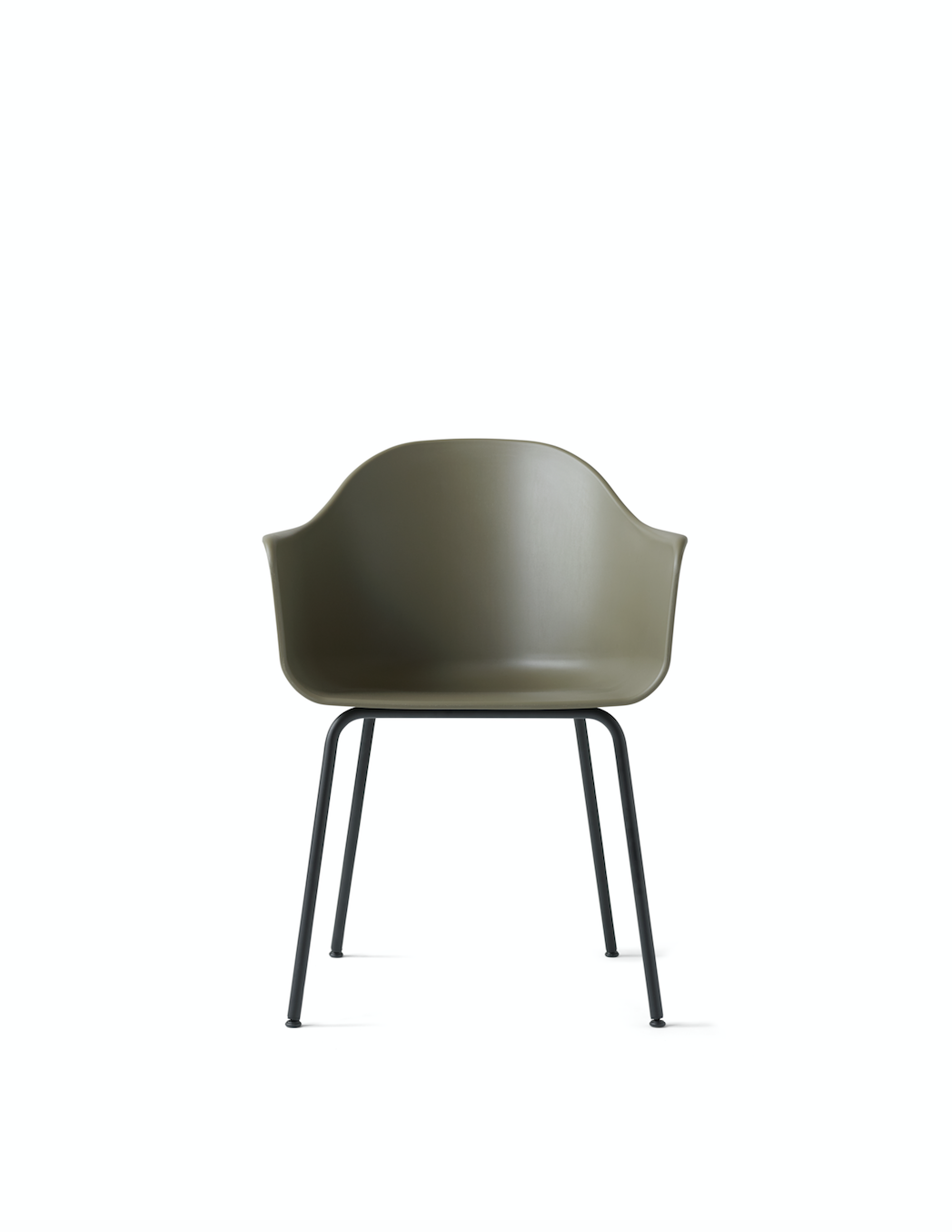 Audo Copenhagen - Harbour Chair - Olive/Black Steel