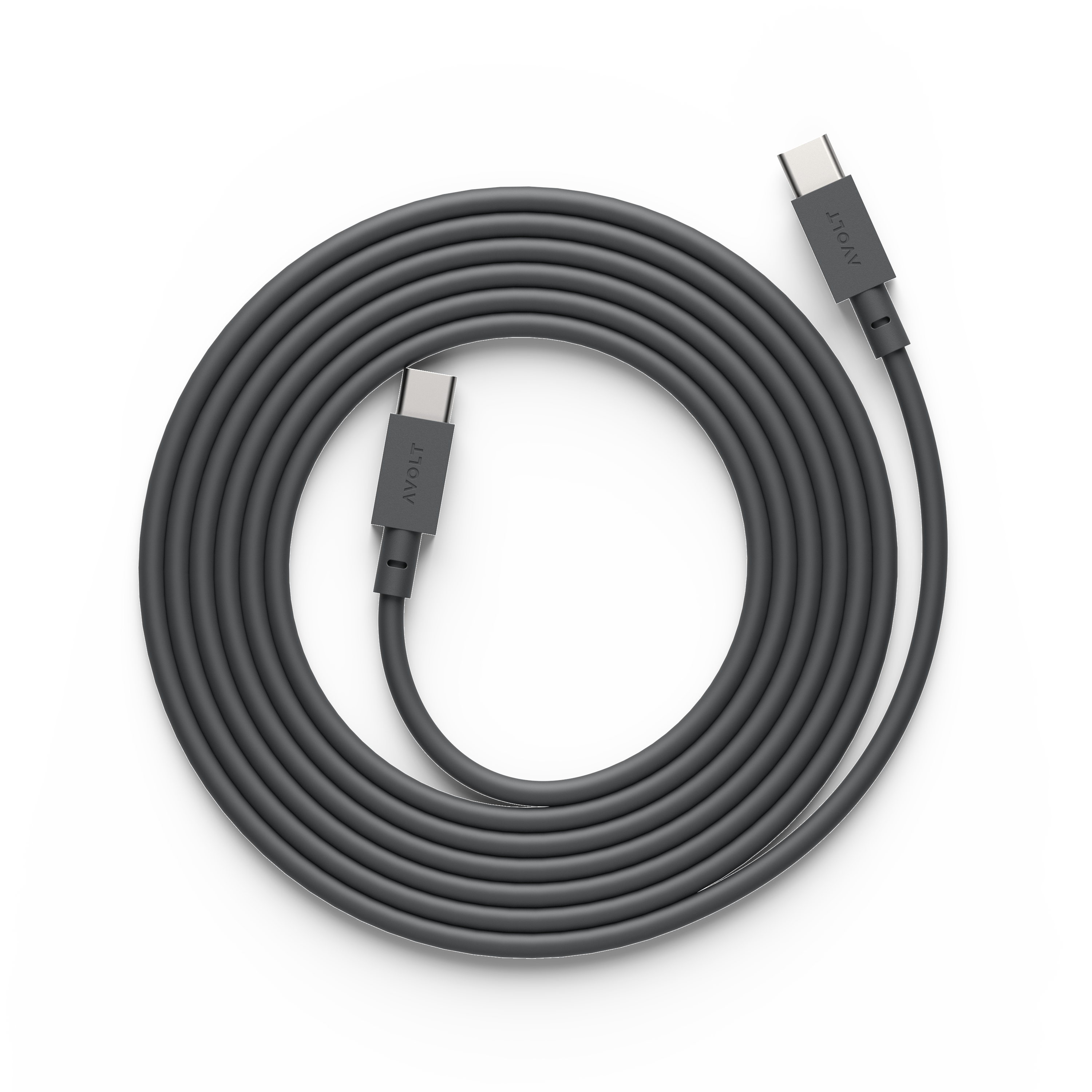 Avolt - Kabel 1, USB-C til USB-C opladningskabel - Sort