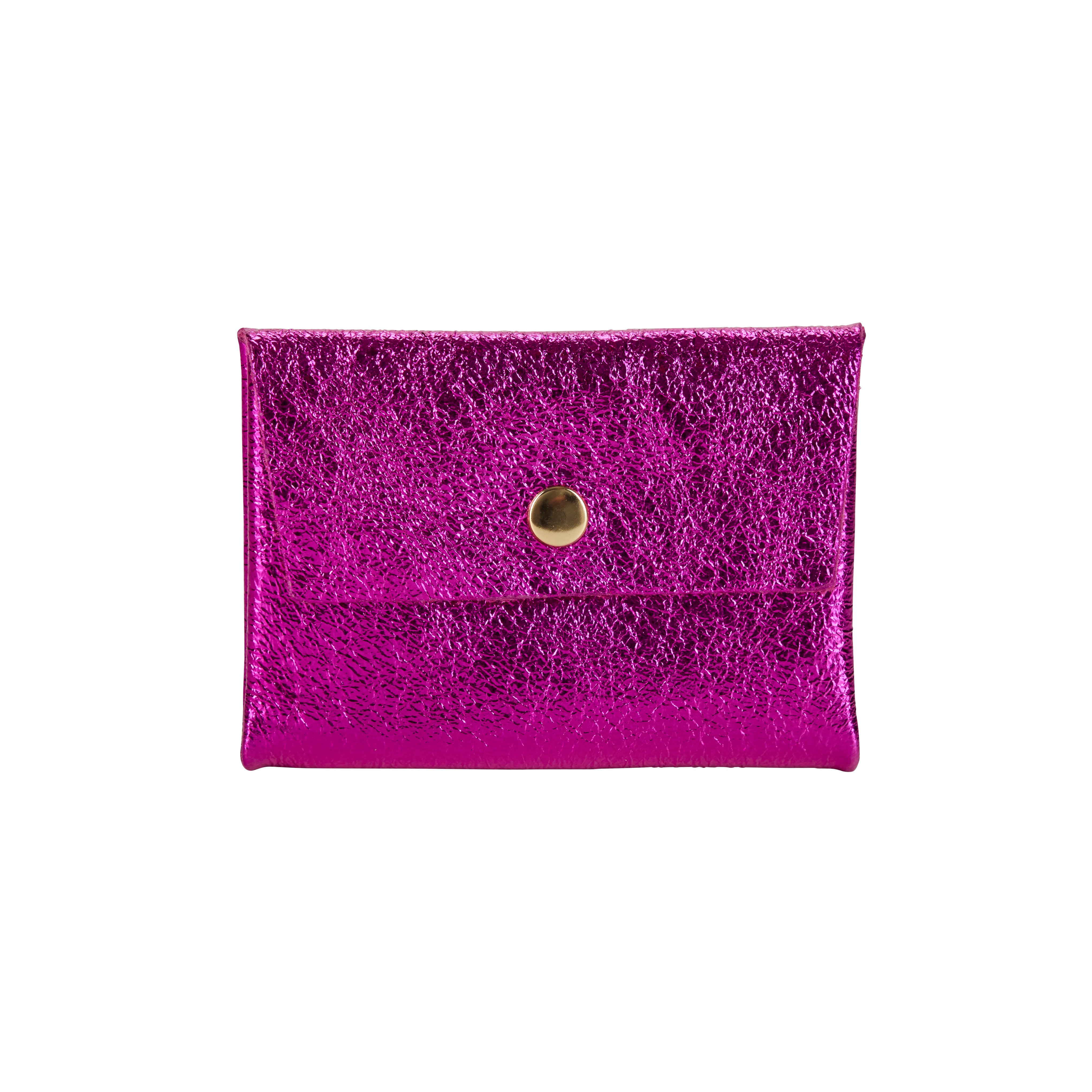 Bahne Accessories - Metalic pung - Dark pink