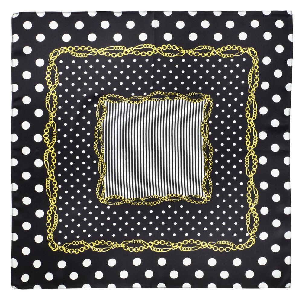 Bahne Accessories - SilketÃ¸rklÃ¦de, Chain Dots - 53x53 cm.