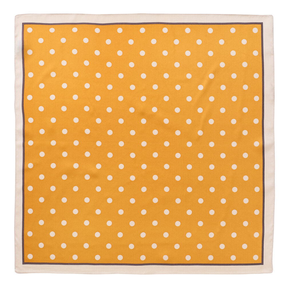 Bahne Accessories - SilketÃ¸rklÃ¦de, Orange Dot - 50x50 cm.