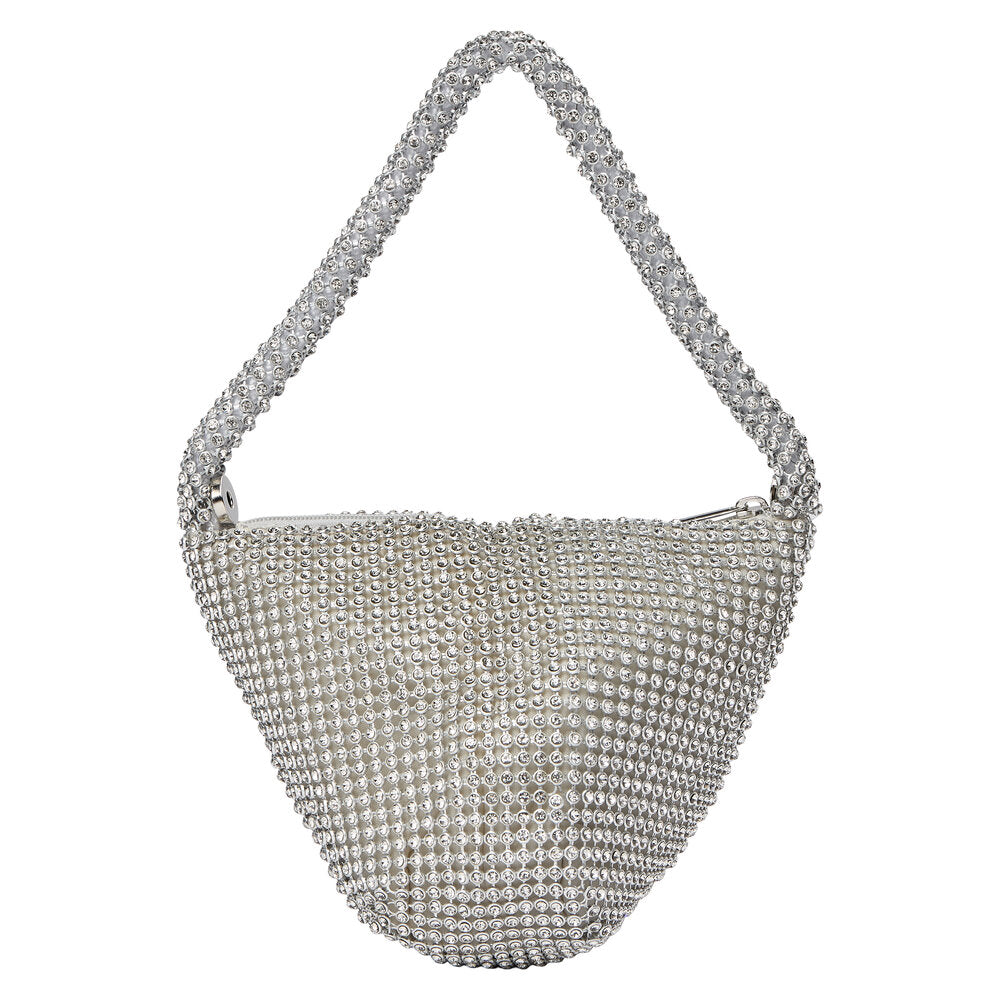 Bahne Accessories - Sparkling håndtaske - sølv