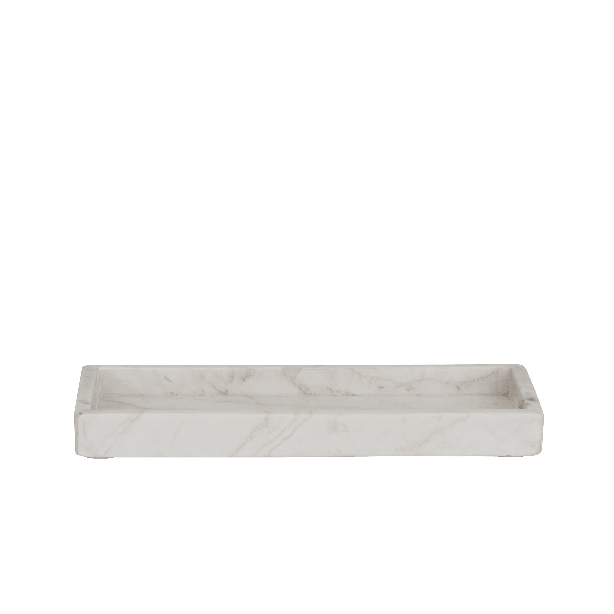 Bahne Interior - Bakke, hvid marmor - 30x12 cm.