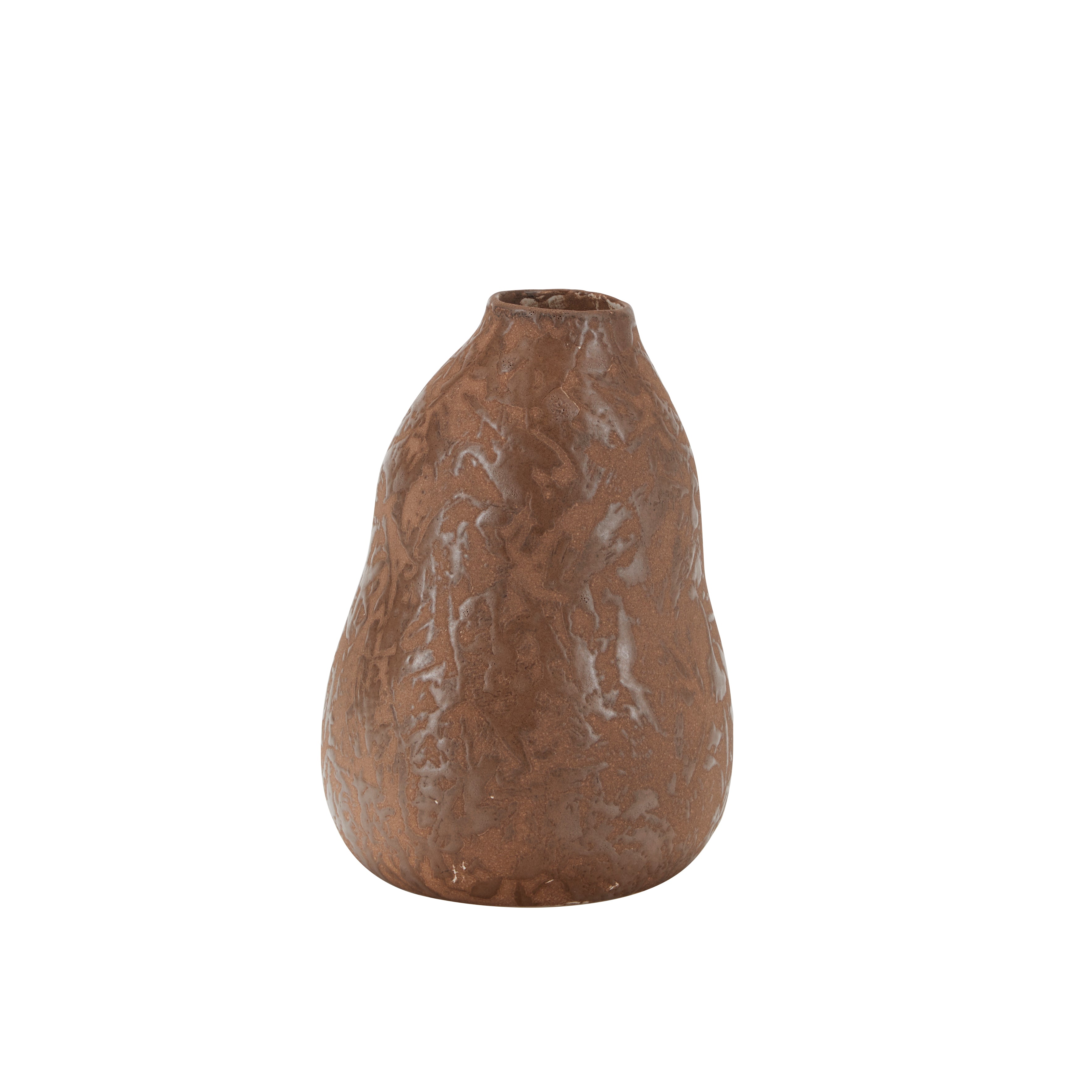 Bahne Interior - Earthenwear vase, brun - H20 cm.