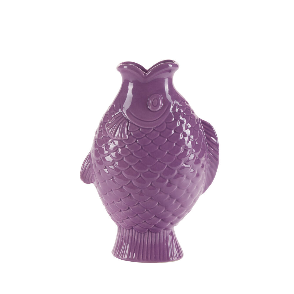 Bahne Interior - Fiske vase, lilla - H24,5 cm