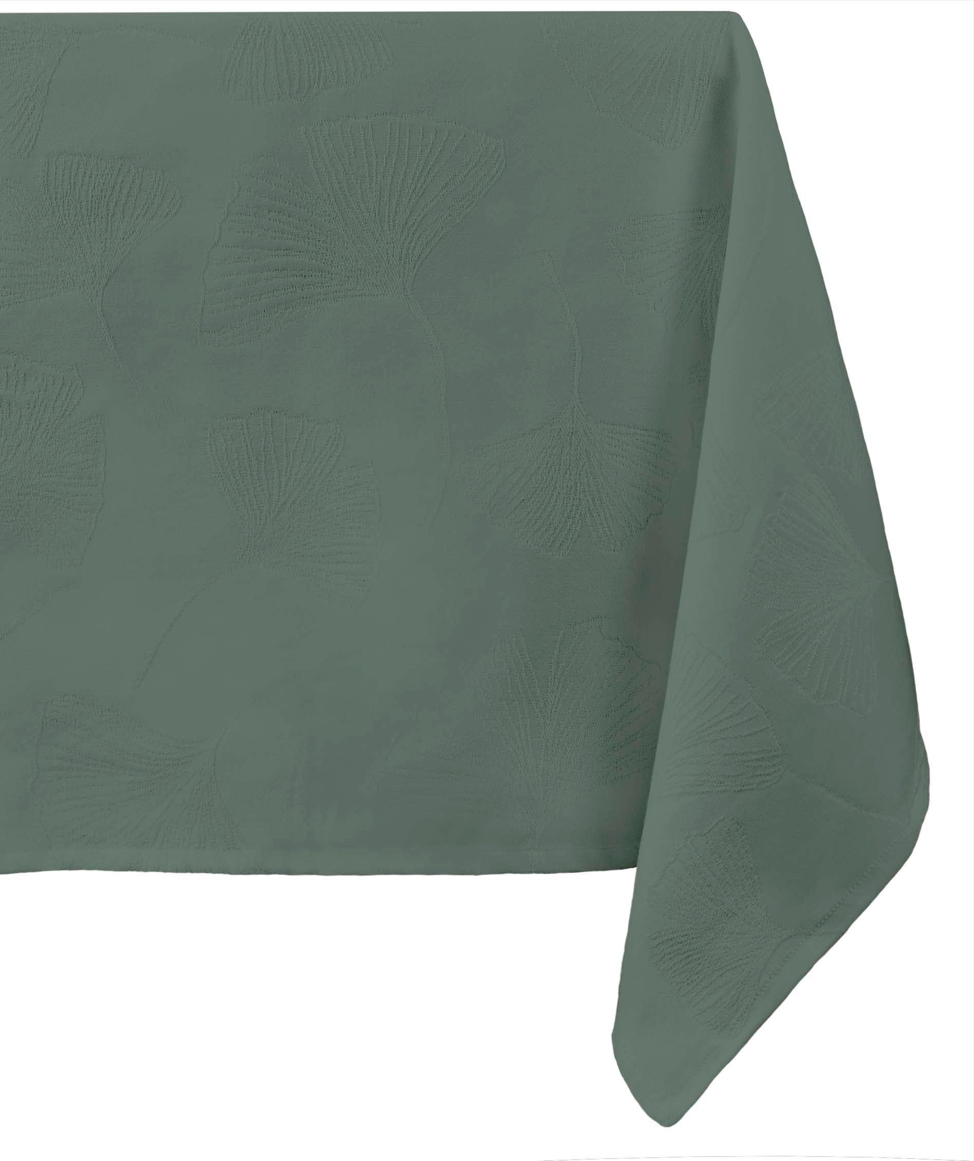 Bahne Interior - Gingko dug - Soft Green, 140x270 cm.