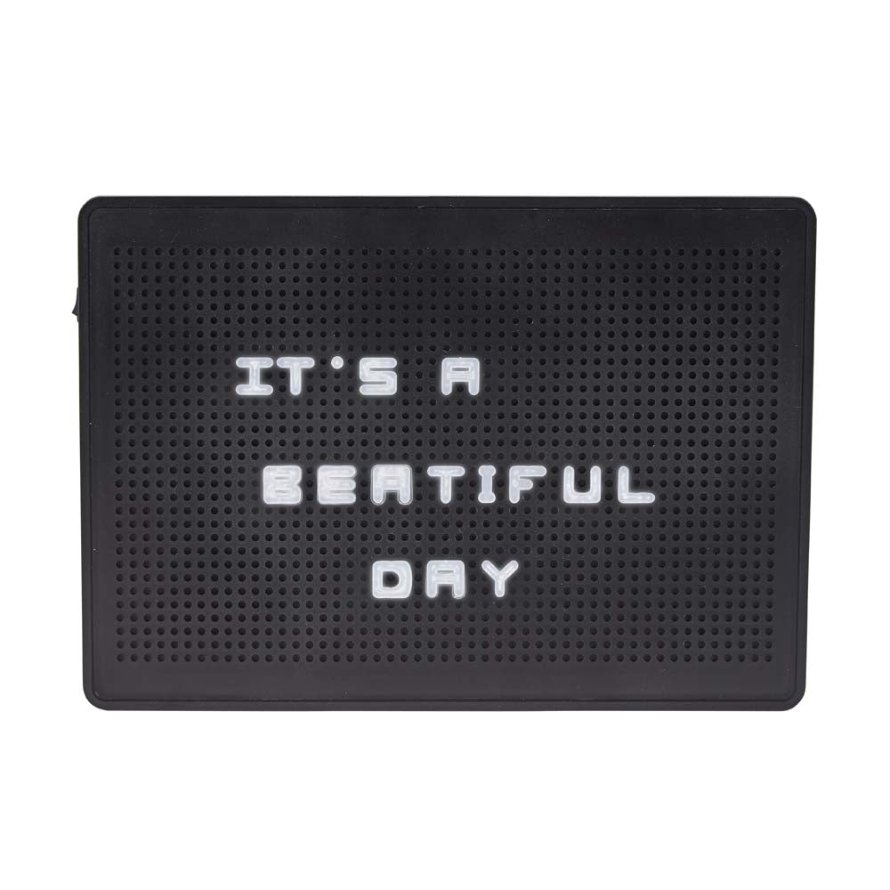 Bahne Interior - Letter Board, stor - sort