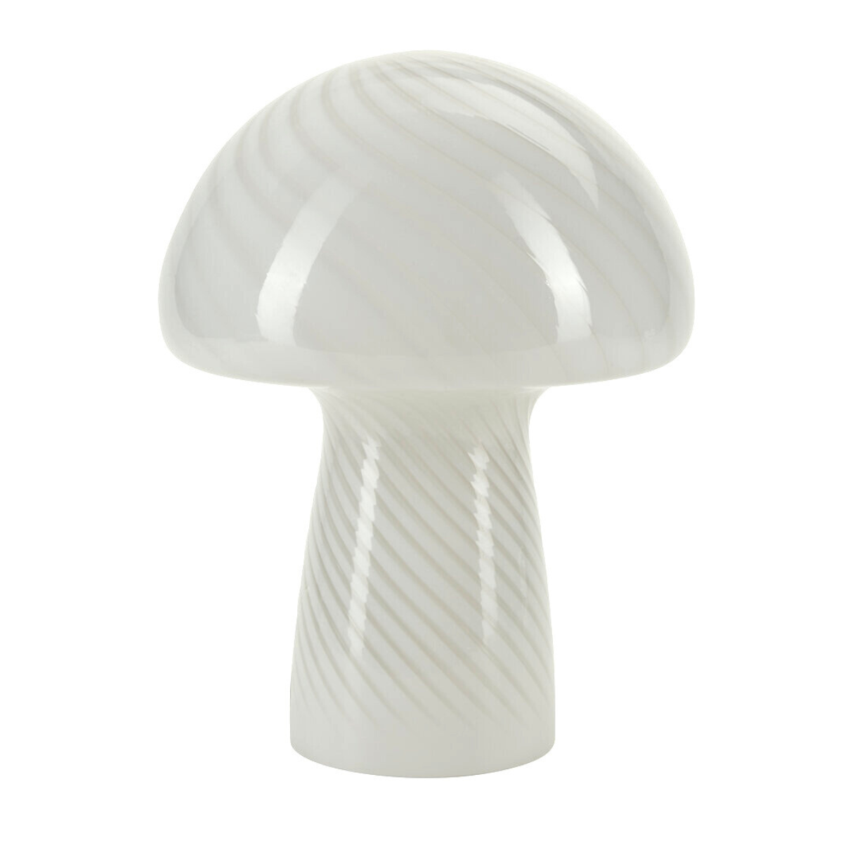 Bahne Interior - Mushroom bordlampe, hvid - H32 cm.