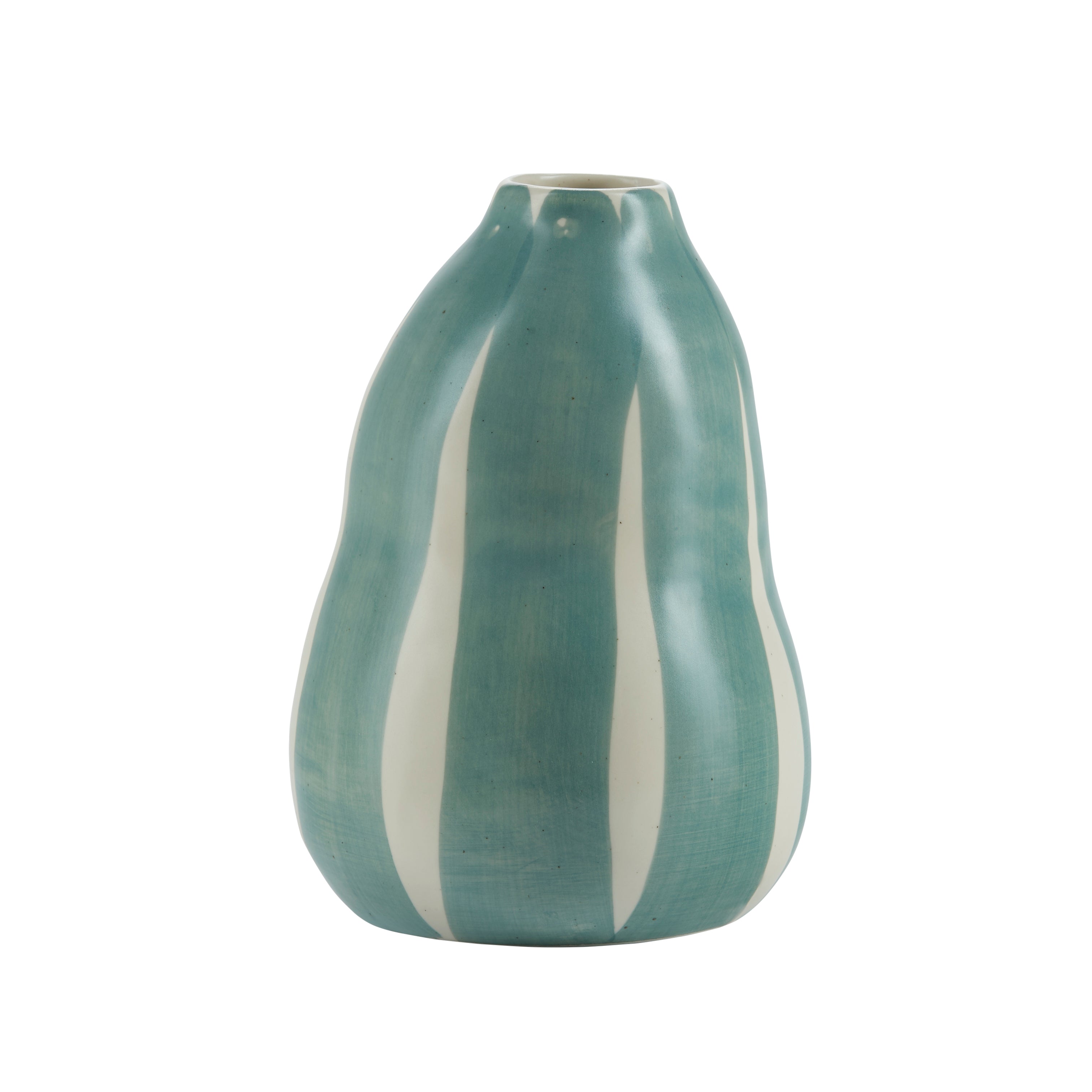 Bahne Interior - Organisk vase, grÃ¸n - H20 cm.