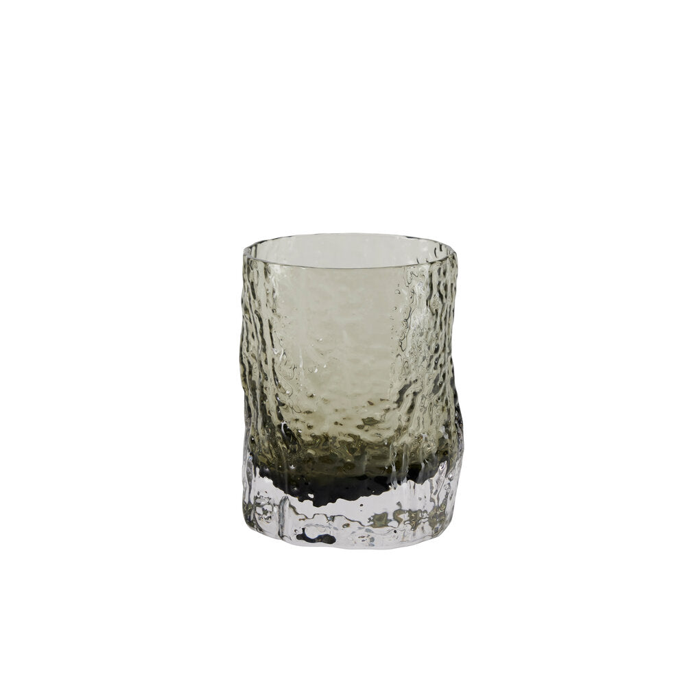 Bahne Interior - Tumbler Organic Low glas, grÃ¥ - H9,5