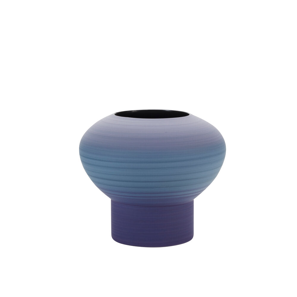 Bahne Interior - Vase, blå - H:17cm.