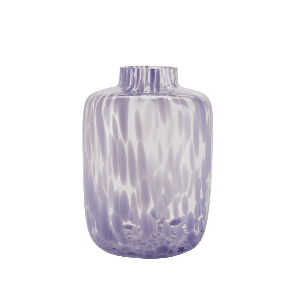 Bahne Interior - Vase i malet design - lilla