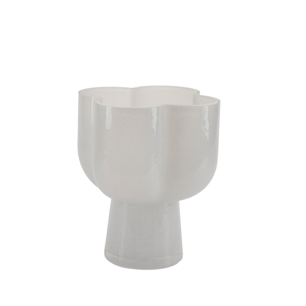 Bahne Interior - Vase opsats, hvid - H24,5cm