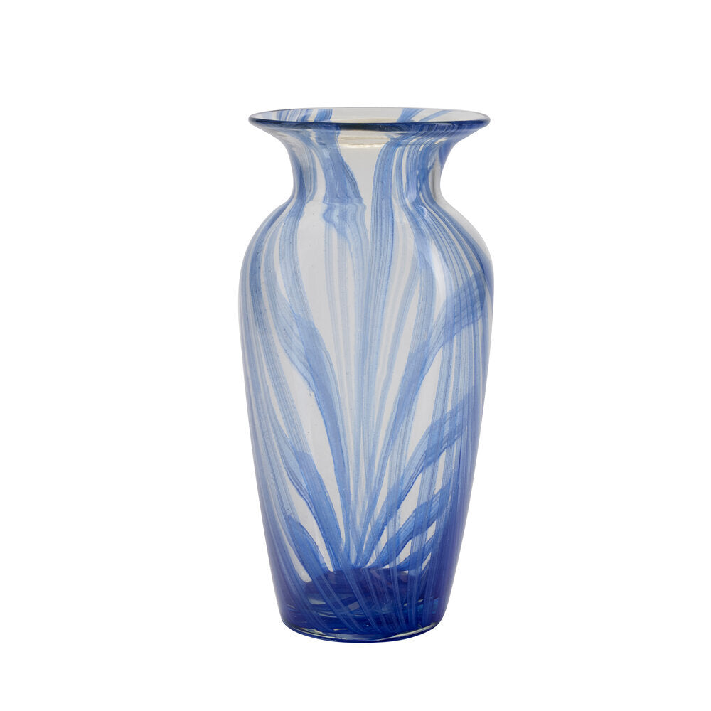 Bahne Interior - Vase, swirl - blÃ¥