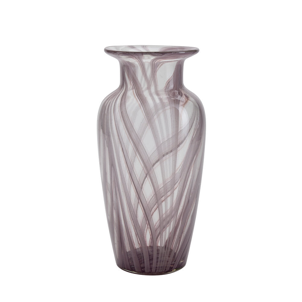 Bahne Interior - Vase, swirl - rosa