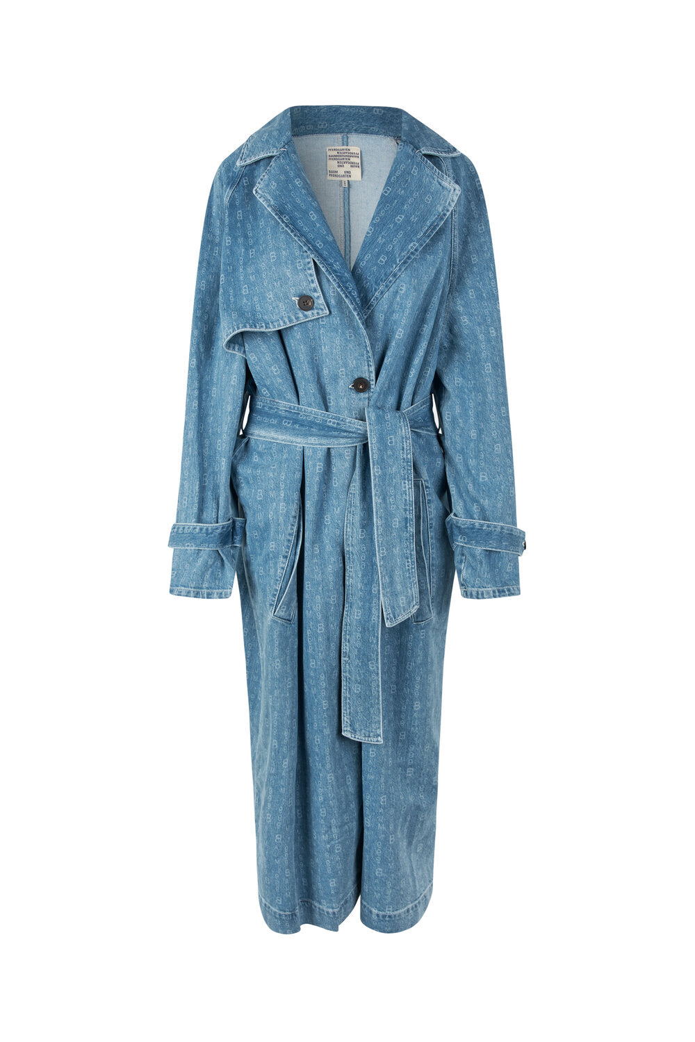 Baum Und Pferdgarten - Delilah denim trenchcoat  - blÃ¥ - Size (42)