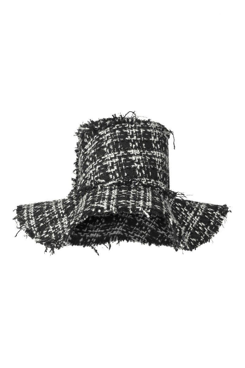 Baum Und Pferdgarten - Lottie hat - Black Check Bouclé