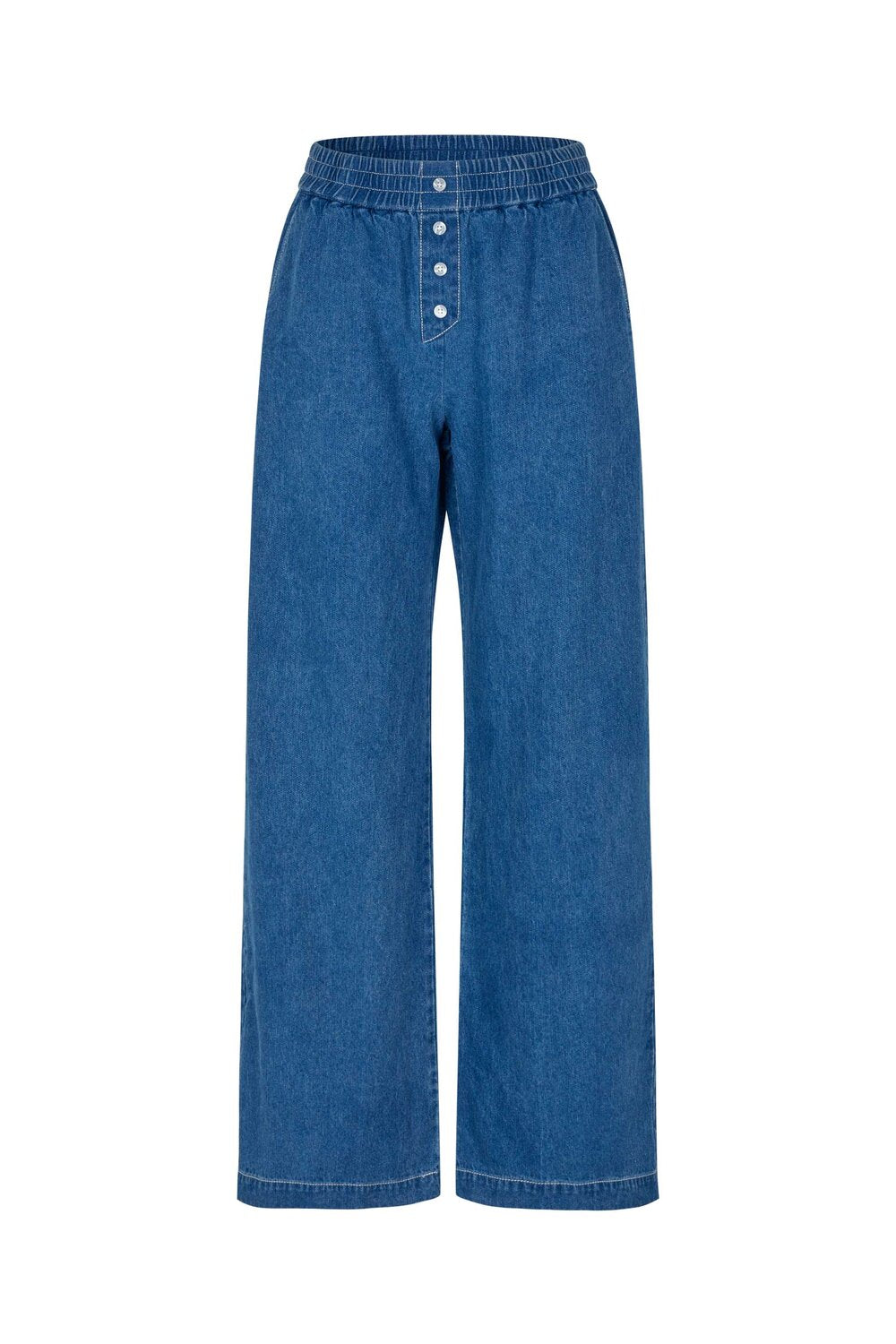 Baum Und Pferdgarten - Noi wide leg jeans  - blÃ¥ - Size (34)