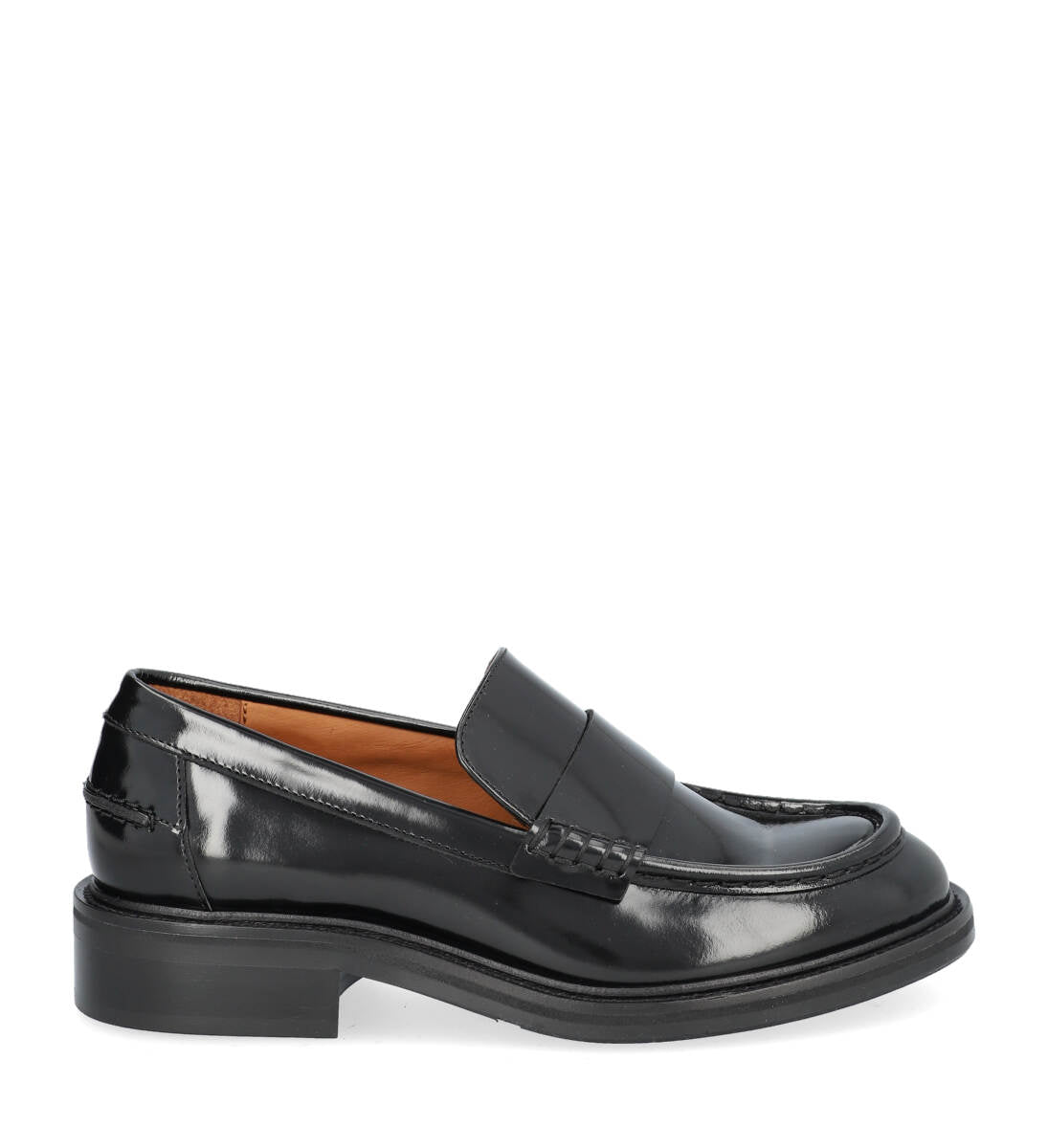 Billi Bi - A5010 Klassisk loafer  - sort - Size (36)