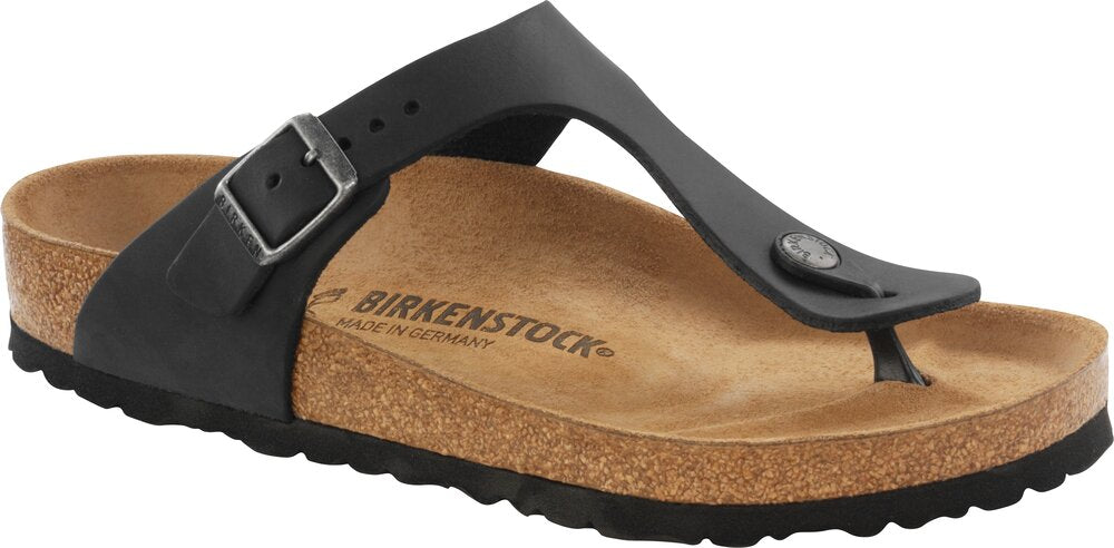 Birkenstock - Gizeh sandaler  - sort - Size (36)