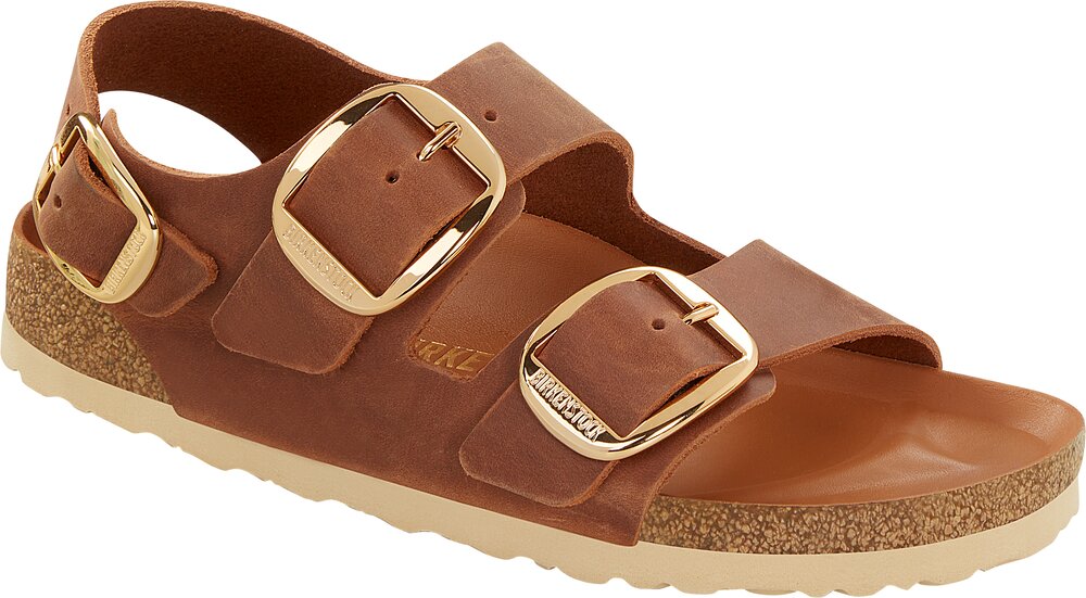 Birkenstock - Milano Big Buckle Leoi  - beige - Size (39)