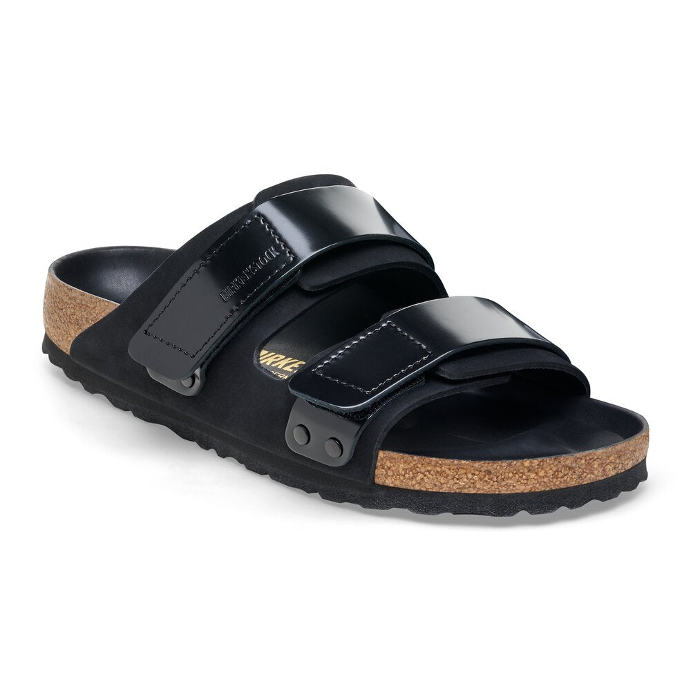 Birkenstock - Uji Nubuck lÃ¦der sandaler  - sort - Size (37)