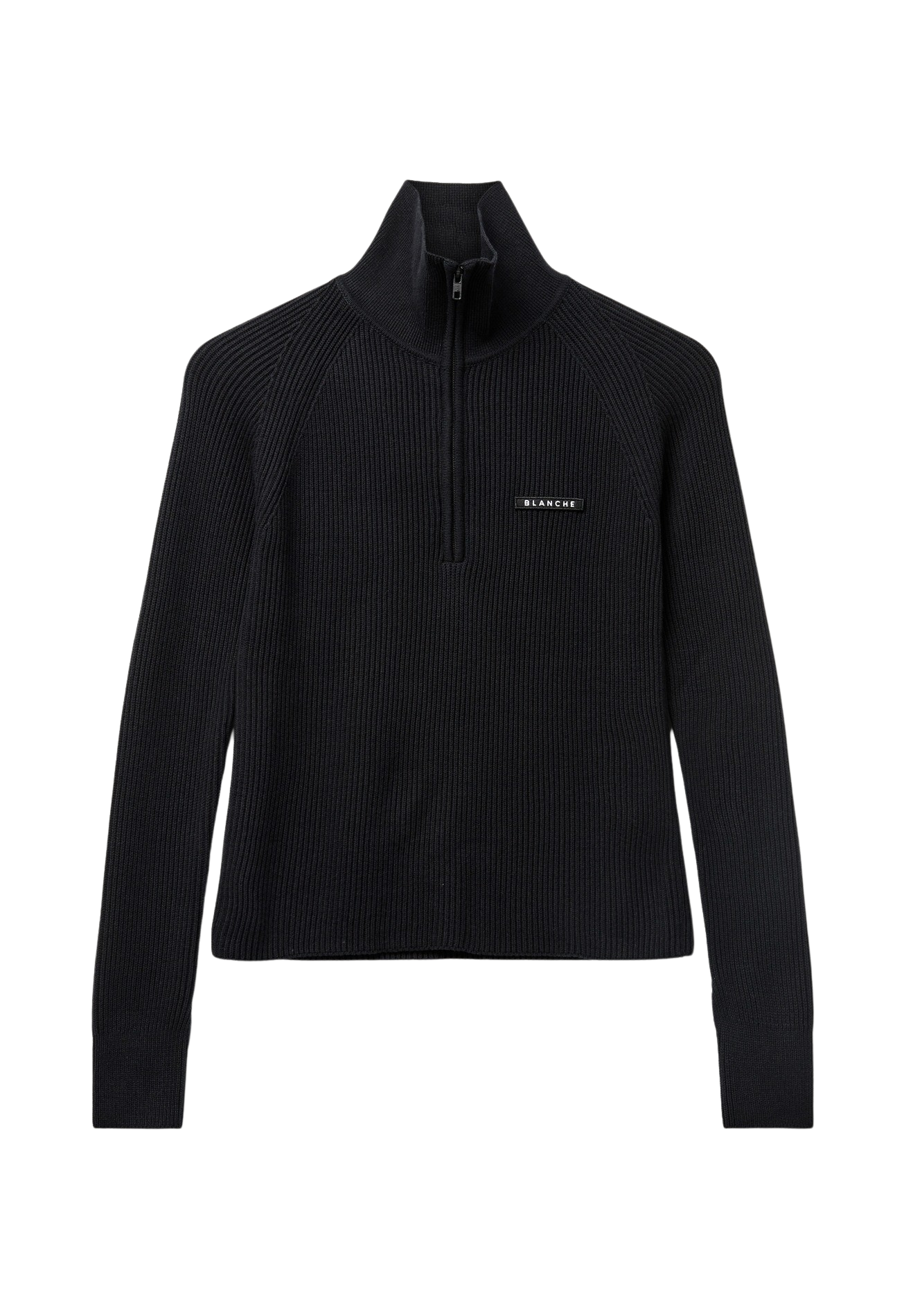 Blanche - Carrick Zip trÃ¸je  - sort - Size (l)