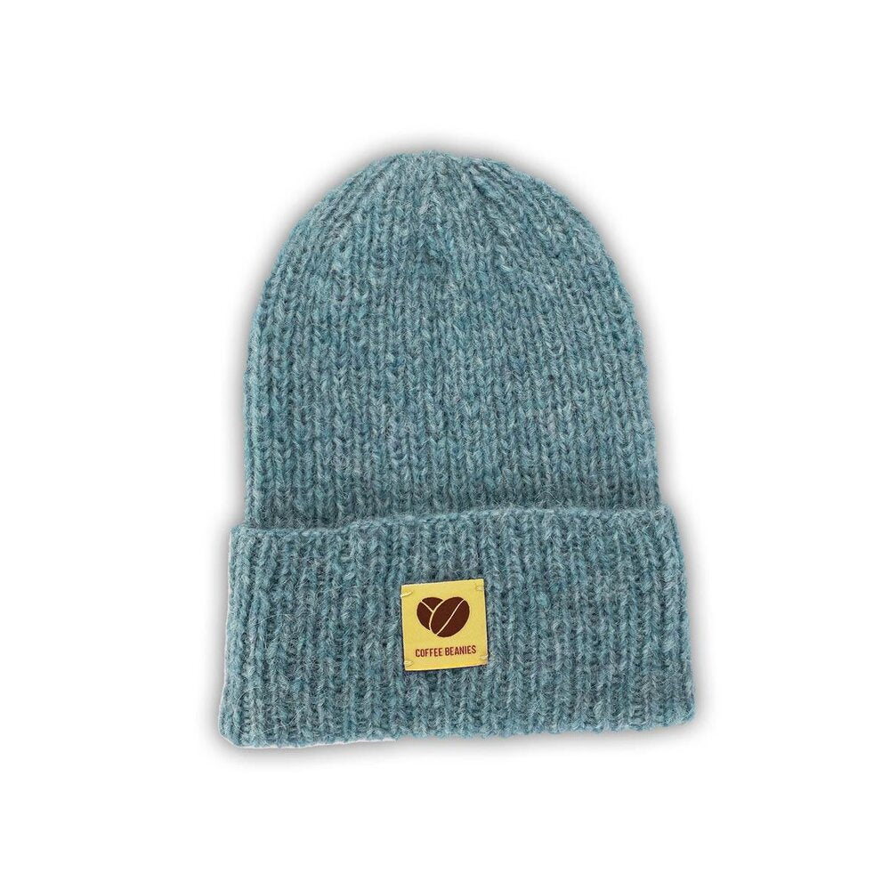 Coffee Beanies - Sky Beanie strikhue - pejblå