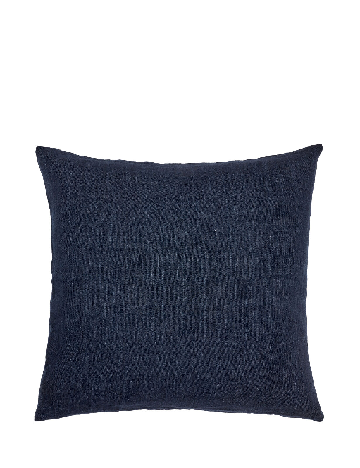 Cozy Living - Linen pyntepude, Royal Blue - 50x50 cm.