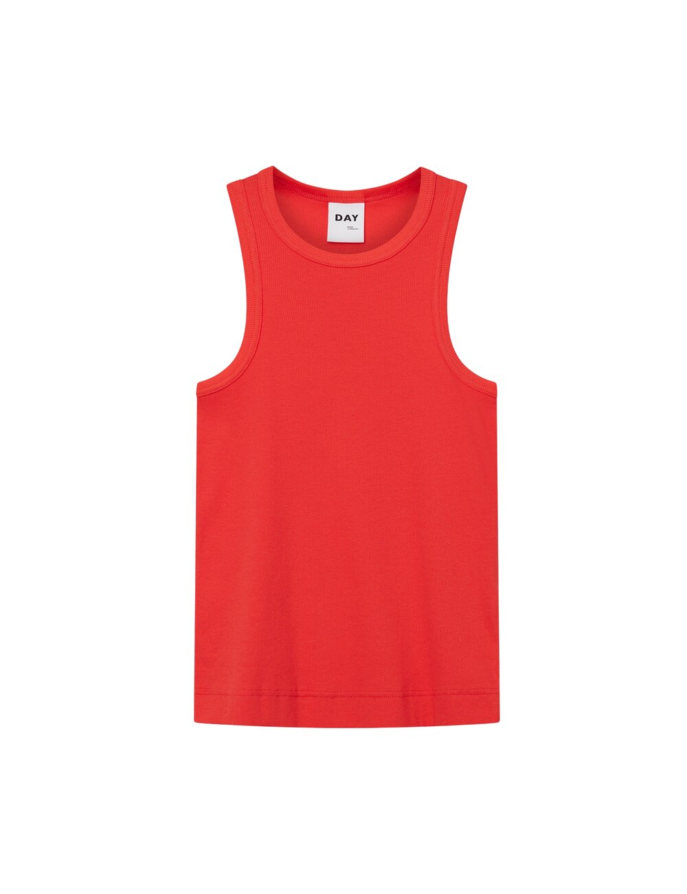 Day Birger Et Mikkelsen - Alisson Classic Rib tank top  - rød - Size (xs)