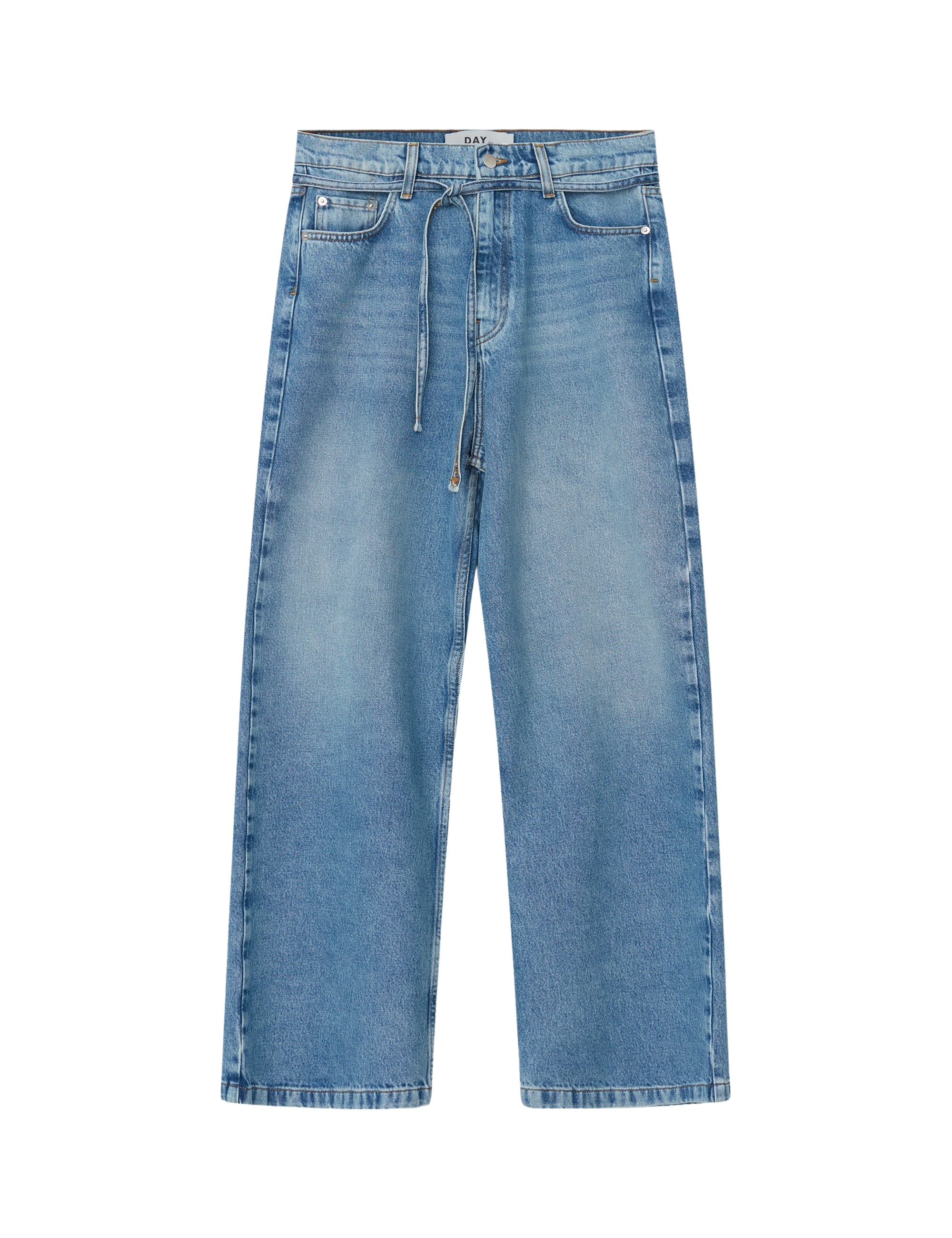 Day Birger Et Mikkelsen - Elijah Blue Soft Denim wide leg jeans  - blÃ¥ - Size (36)