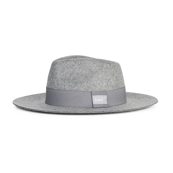 Day Et - Day Wool Fedora hat - Medium Grey Mel.