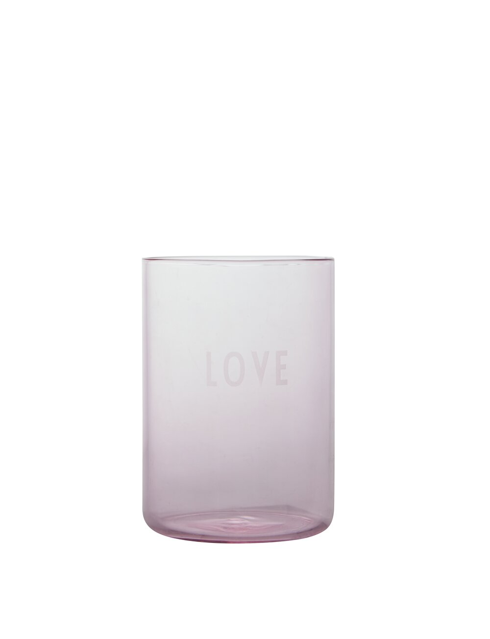 Design Letters - Favourite drikkeglas, Rose - 350 ml.