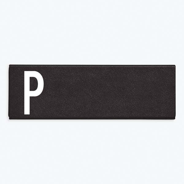 Design Letters - Penalhus med bogstav - P