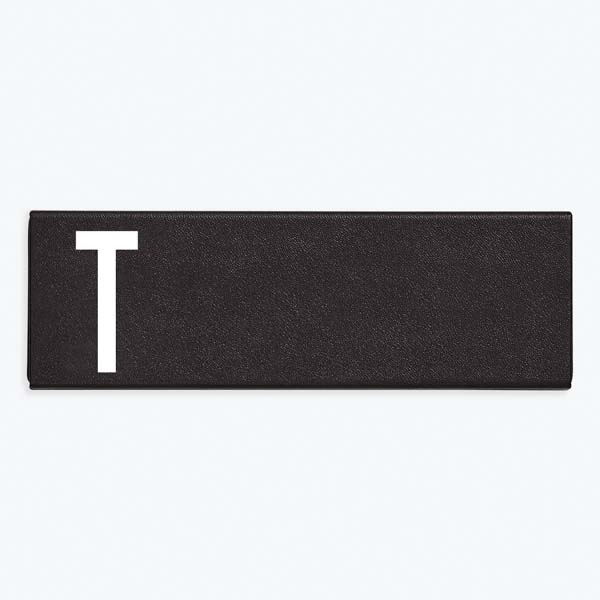 Design Letters - Penalhus med bogstav - T