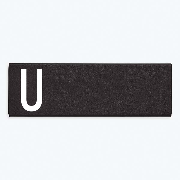 Design Letters - Penalhus med bogstav - U