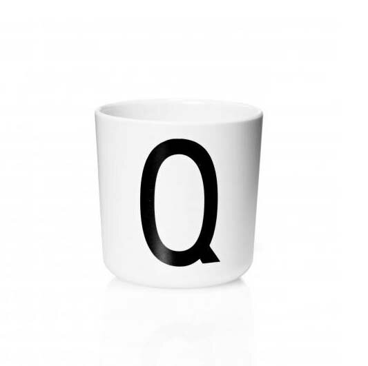 Design Letters - Porcelænskop - Q-Z