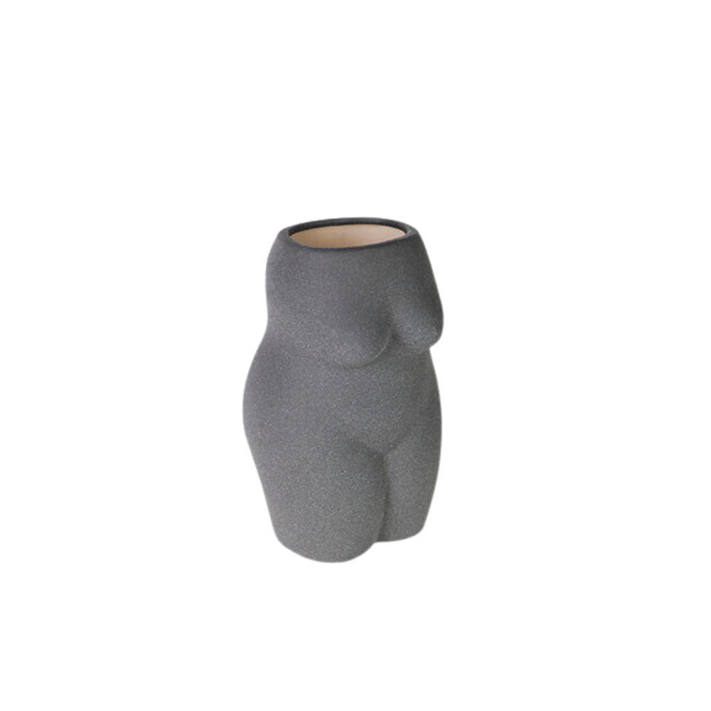 Doiy - Body vase, sort - H26 cm.