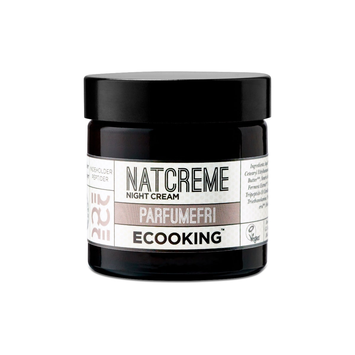 Ecooking - Parfumefri natcreme - 50 ml.