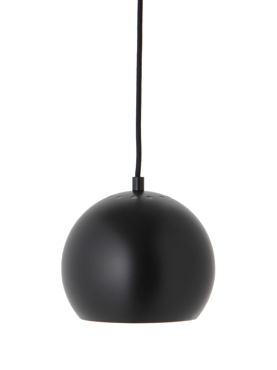 Frandsen - Ball pendant lampe - Black Matt - Ø:18