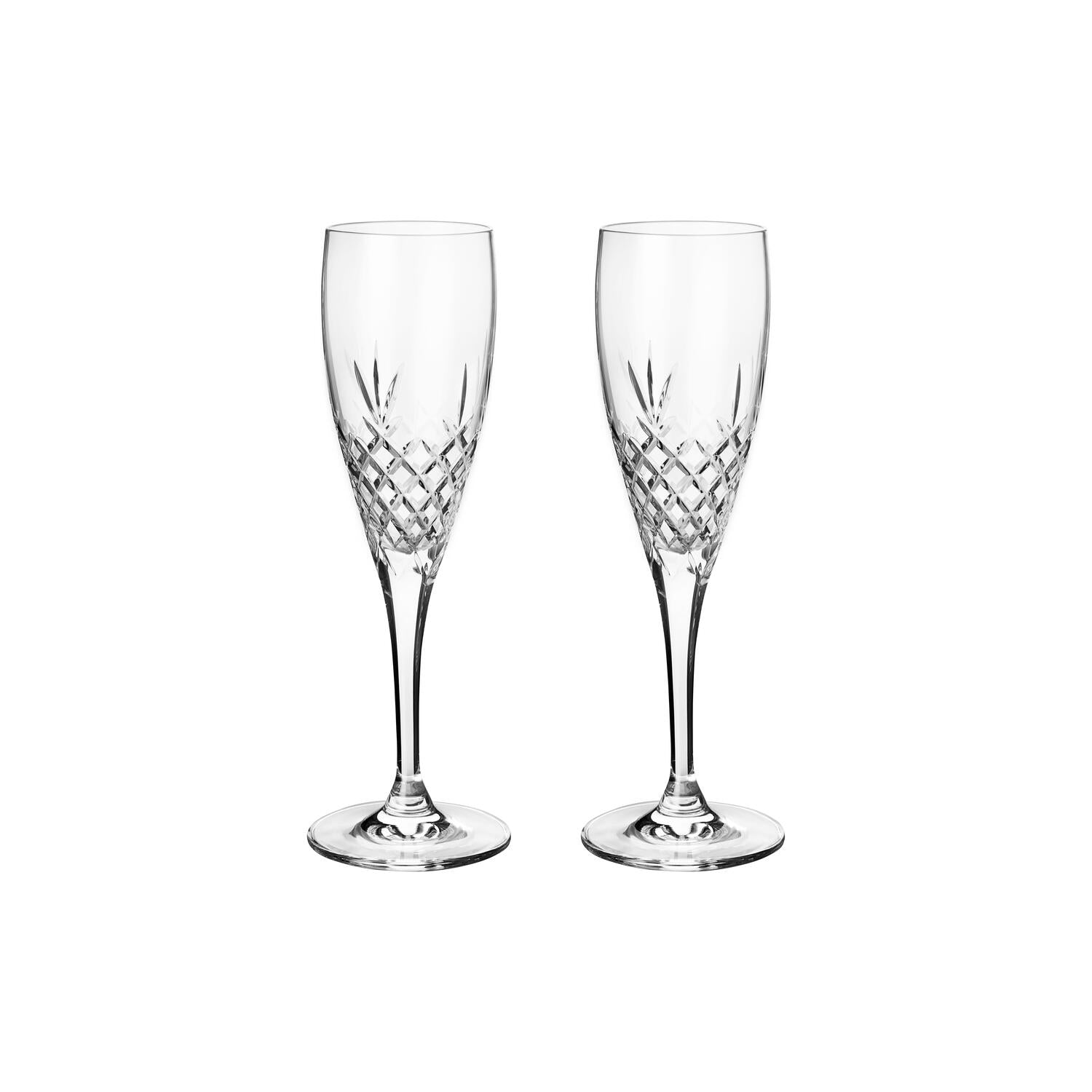 Frederik Bagger - Crispy champagneglas, klar, 2 stk - 220 ml