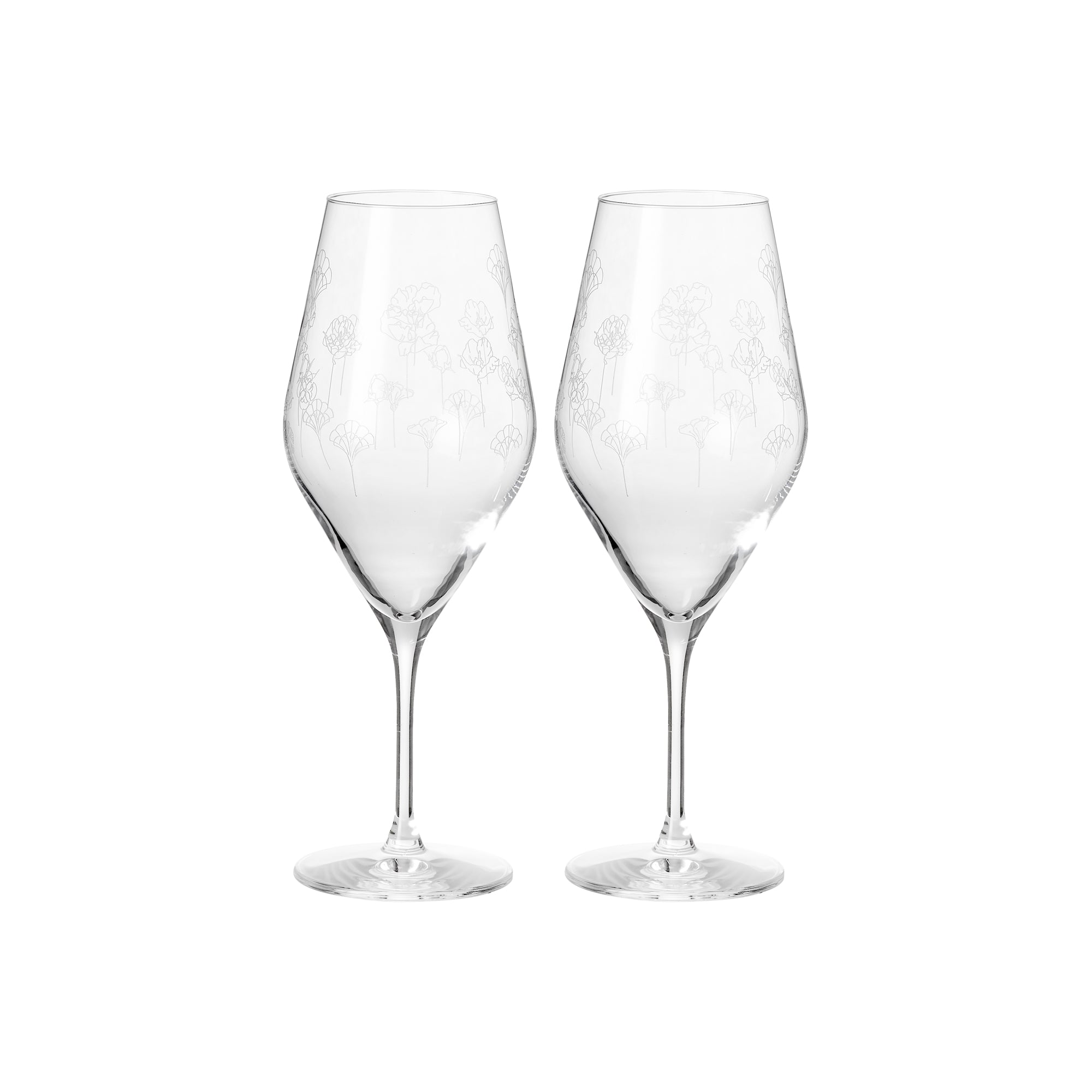 Frederik Bagger - Flower champagneglas - 2 stk.