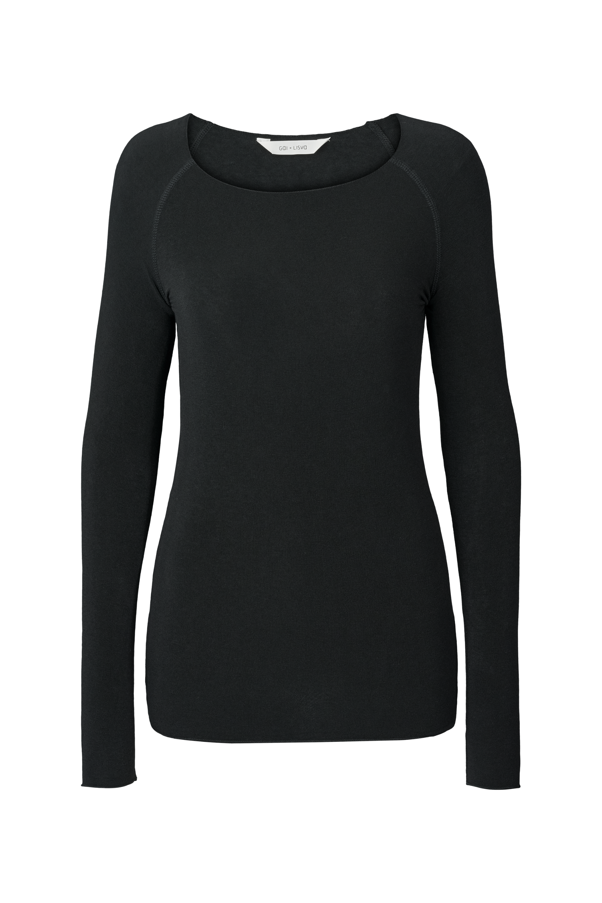 Gai+lisva - Amalie wool langÃ¦rmet t - sort - Size (s)